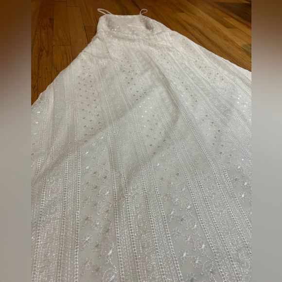 Kimchi Blue Maxi Dress Size Small Urban Outfitters White Wedding Bridal - Picture 6 of 16